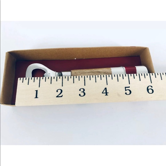 ROOTS Bottle Opener Classic Cabin Wood Handle - Picture 10 of 10